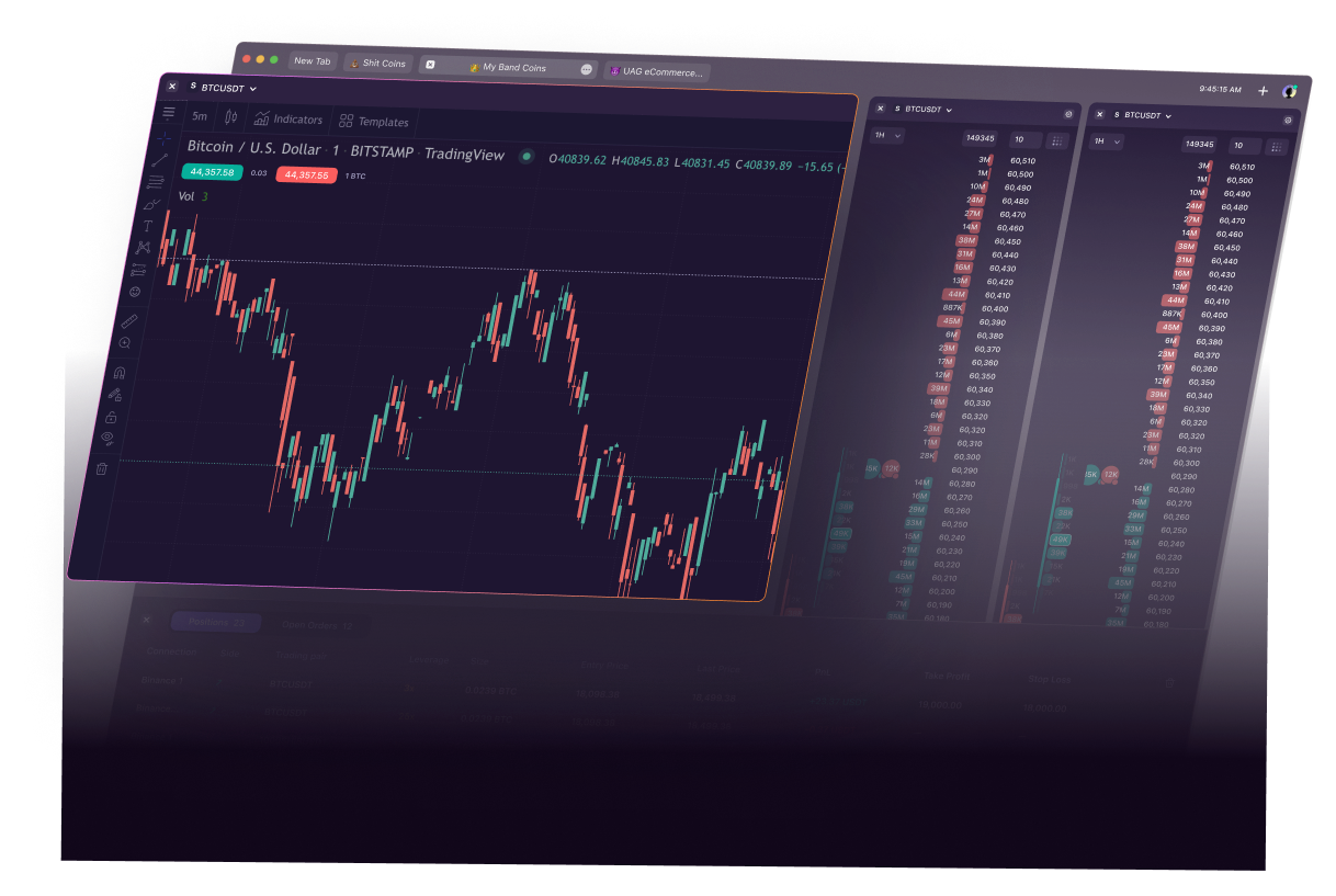 One app, many strategies to trade crypto