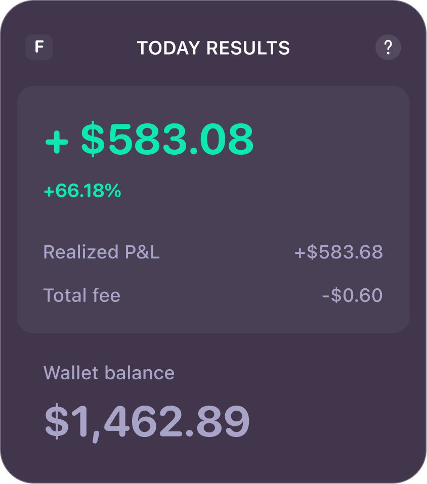 One app, many strategies to trade crypto